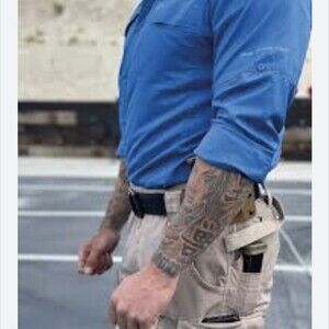 Canik Advanced Apparel Blue Tactical Hunting Fishing Vented Shirt SM